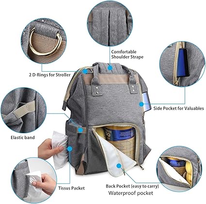 Baby Backpack Carrying Bag or Great for a Kids Lunch Bag. by " For the Love of Canada"