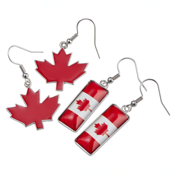 Canada earrings  (Receive Both Sets) - Image 3