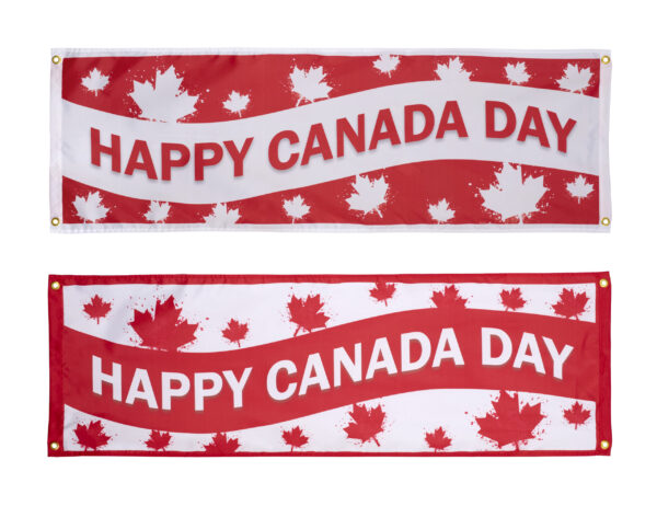 Happy Canada Day Banner